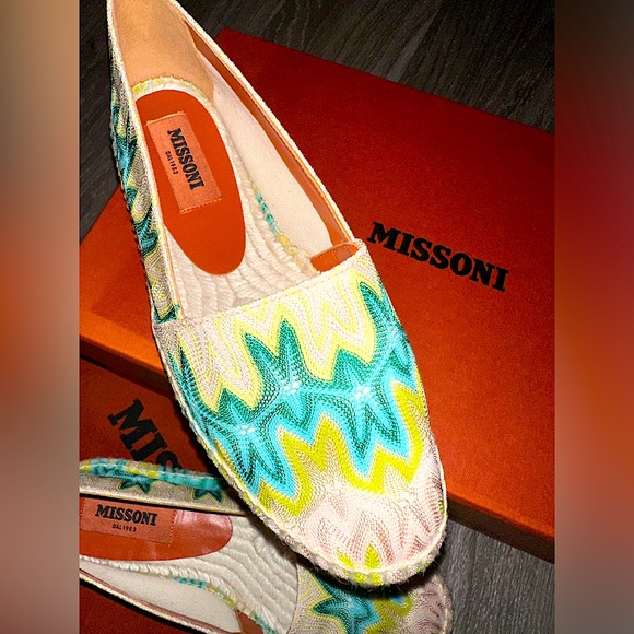 Missoni Crochet-knit espadrilles - Picture 1 of 5